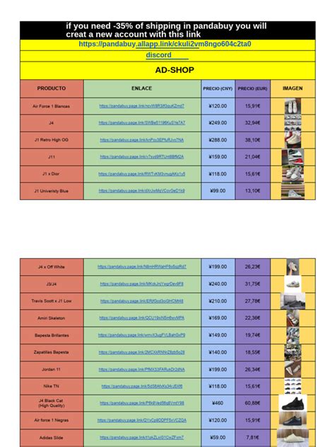 cn fans nike spreadsheet.